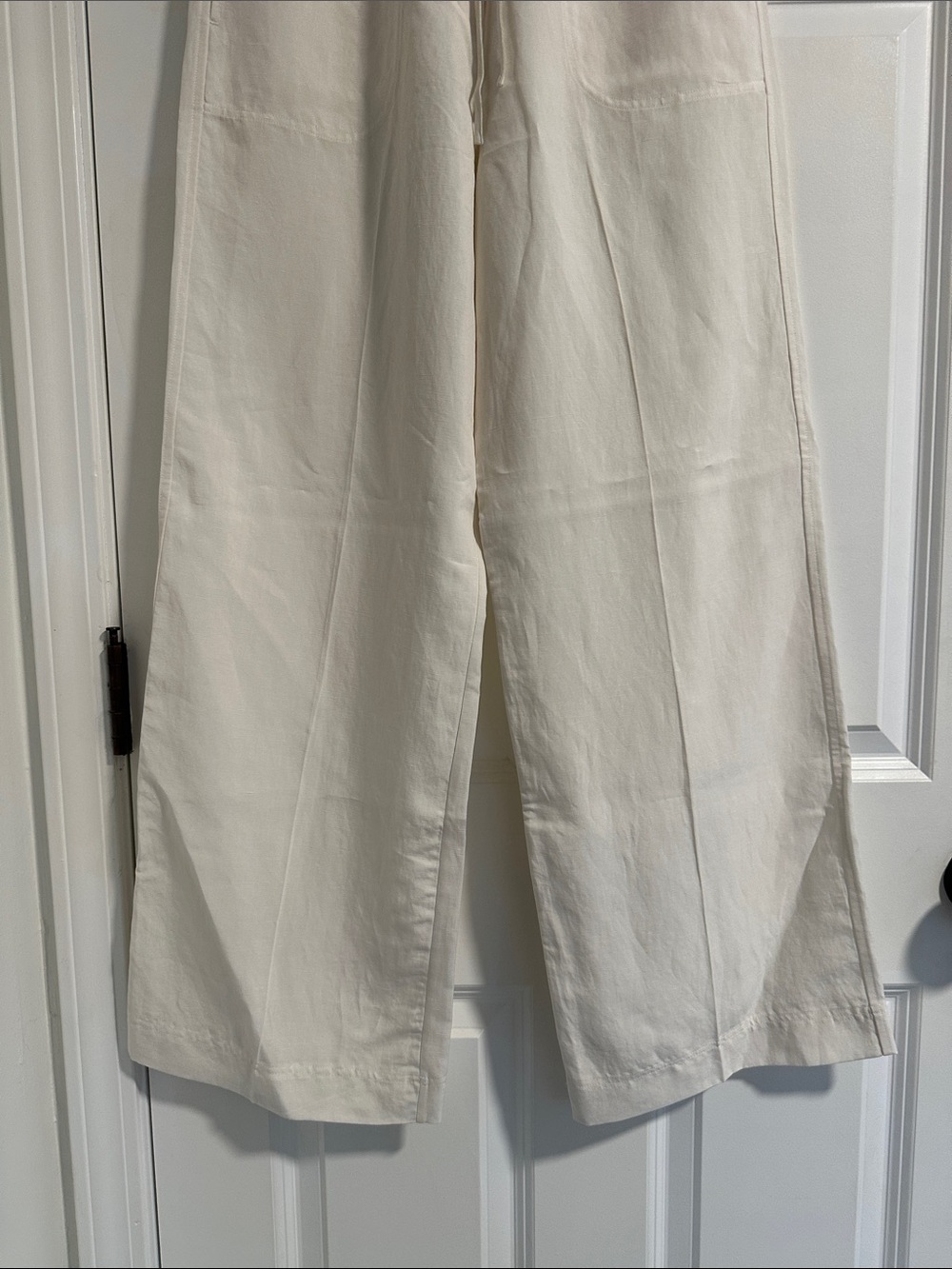NWOT Toteme Fluid Drawstring Trousers in White size EU34 - Picture 4 of 11